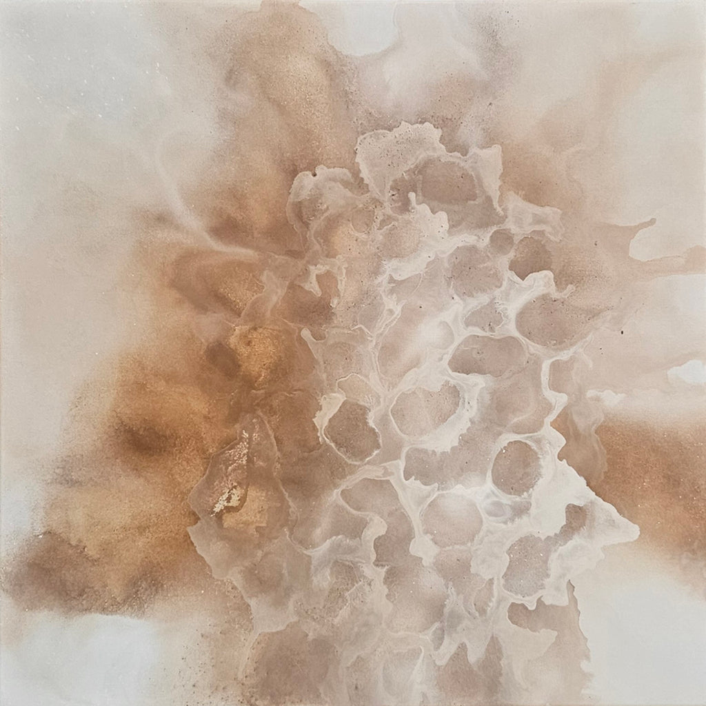 Clay painting "Voice of Autumn"
