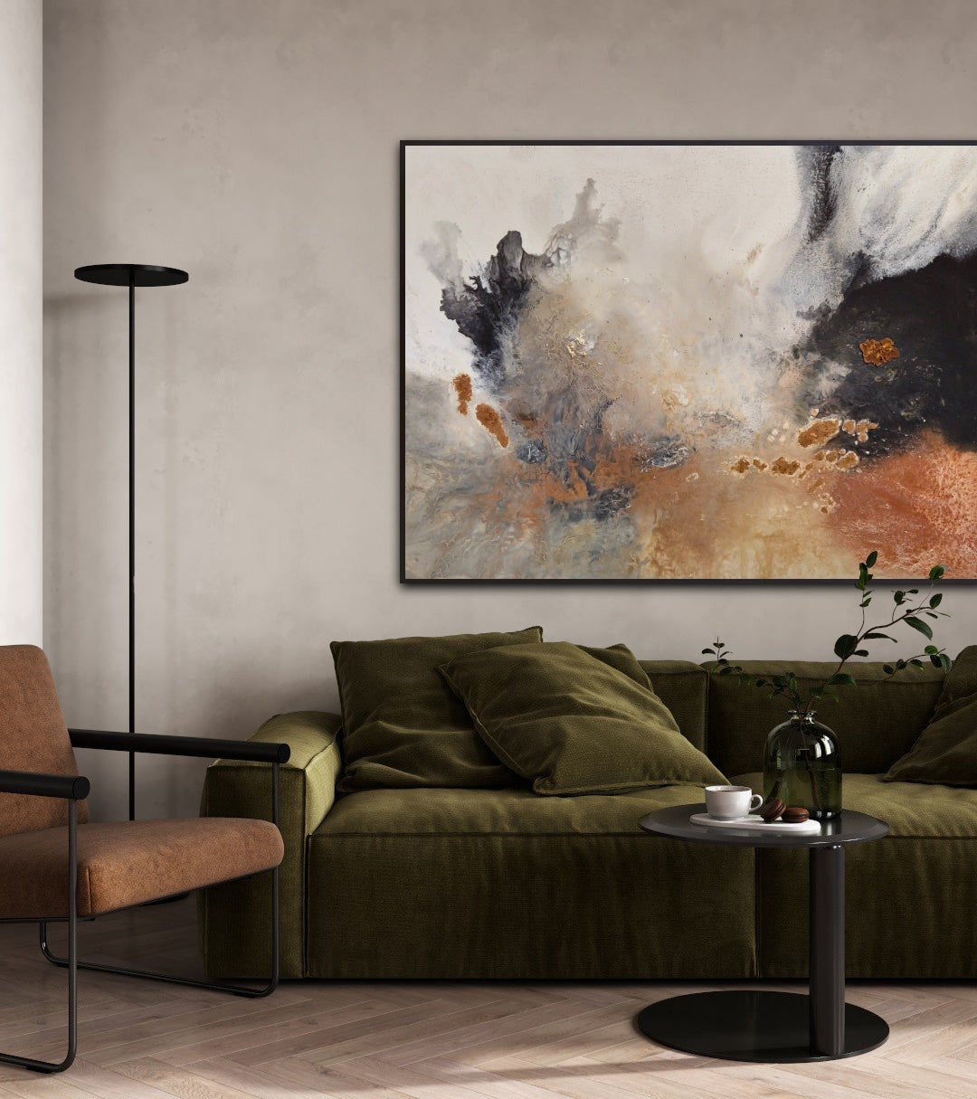 Savimaal Orange Hues"