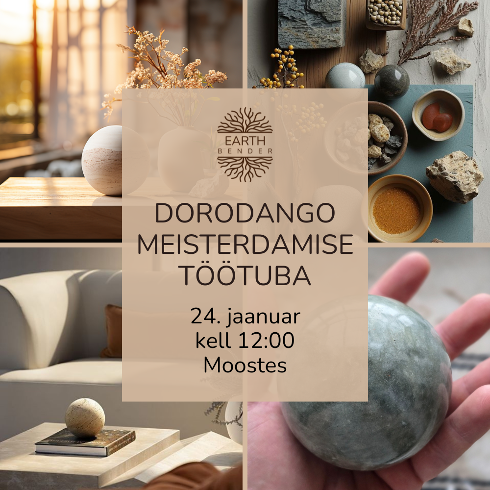 Dorodango savikuuli meisterdamise töötuba 24.01