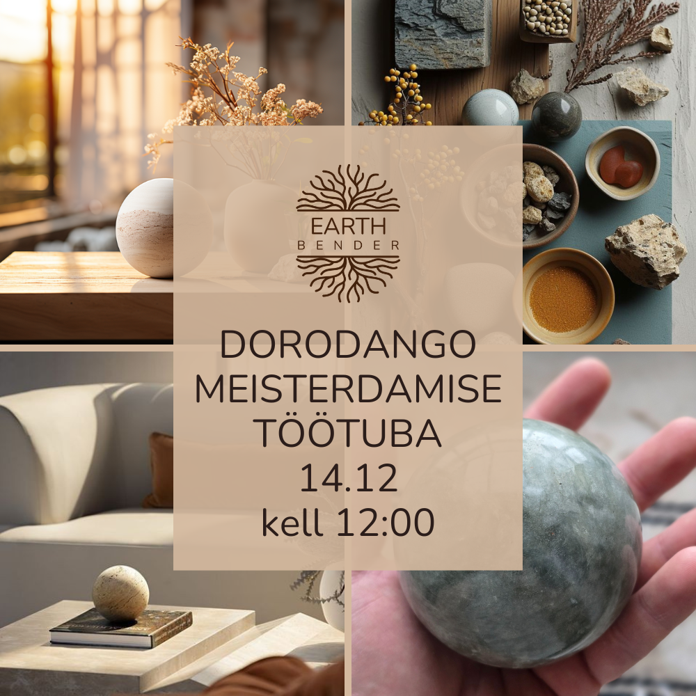 Dorodango savikuuli meisterdamise töötuba 14.12