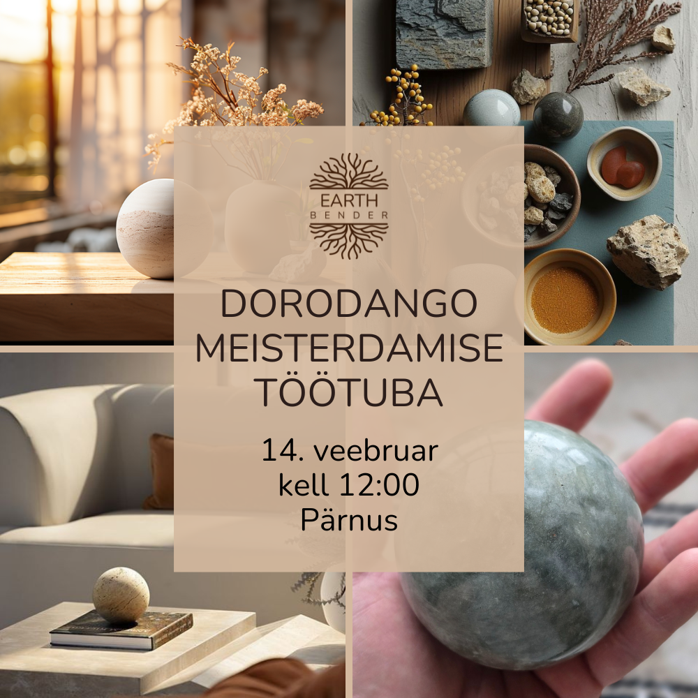Dorodango savikuuli meisterdamise töötuba 14.02 Pärnus