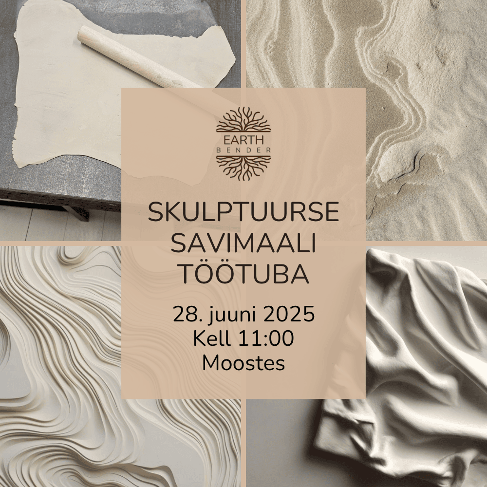 Skulptuurse savimaali töötuba 28. juuni